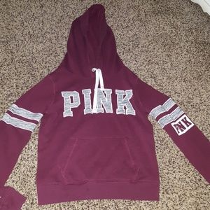 Pink sweat shirt